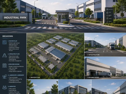 INDUSTRIAL PARK ANIMATION INDUSTRIAL PARK ANIMATION